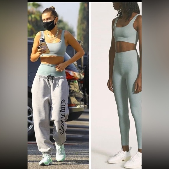 SET Active Pants - Set Active Sculptflex Leggings Gem Seamless Athleisure Seen on Hailey Bieber Med